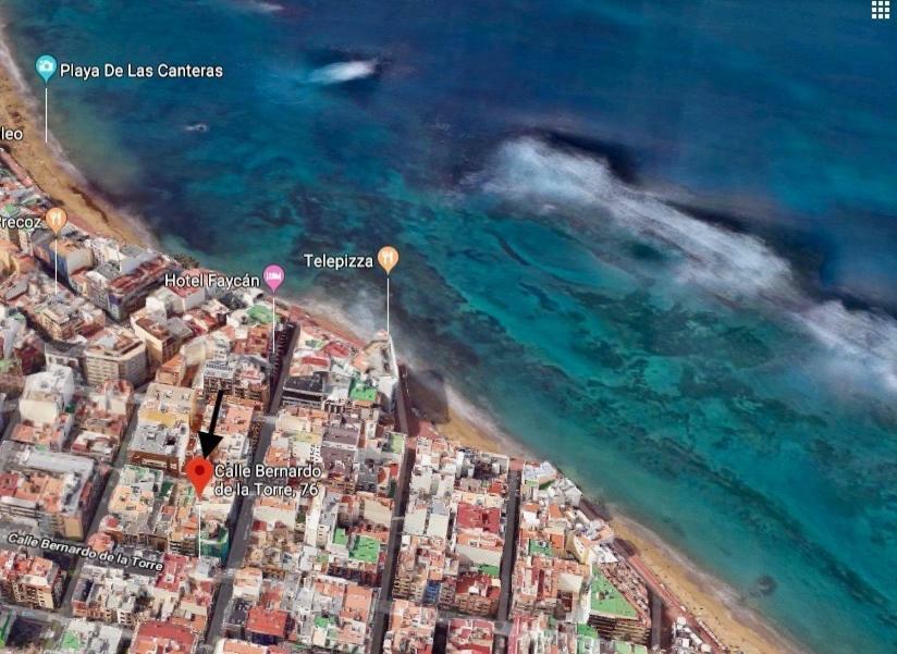 Homeforguest Stylish And Modern Apartment Overlooking Las Canteras Las Palmas de Gran Canaria Bagian luar foto